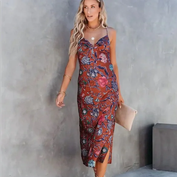green emerald velvet dress Gilded Love Floral Mesh Maxi Dress in Cream/Red